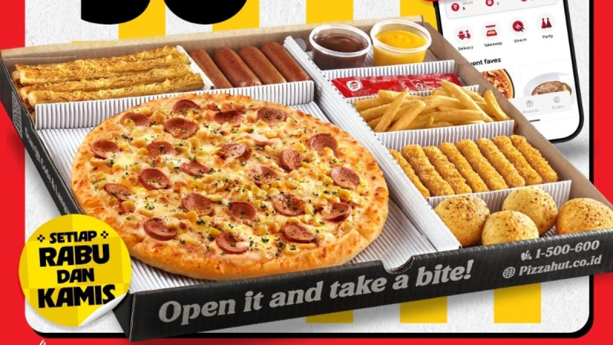 Persen Paket Big Box Pizza Hut Delivery Diskon 50 Persen, Khusus Take Away ...