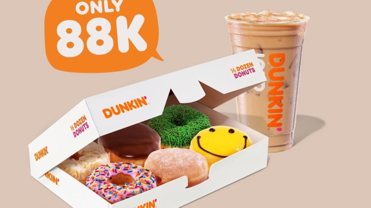 Promo Dunkin Donuts Cuma 5 Hari, Ada Paket Rp 88 Ribu, Cek Lokasi